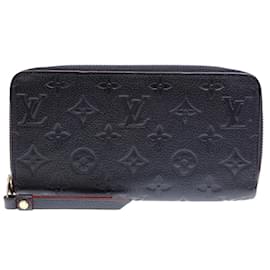 Louis Vuitton-Louis Vuitton Zippy Wallet-Red,Navy blue