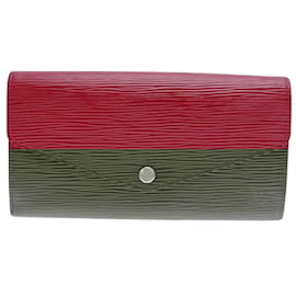 Louis Vuitton-Louis Vuitton Portefeuille Sarah Long Wallet-Pink,Fuschia