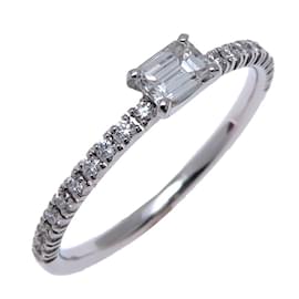 Cartier-Cartier 18K White Gold Diamond Band Ring-Other