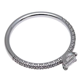 Cartier-Cartier 18K White Gold Diamond Band Ring-Other
