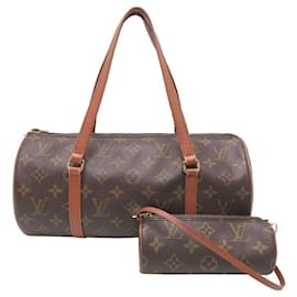 Louis Vuitton-Louis Vuitton Papillon 30 Handbag-Brown
