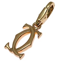 Cartier-Cartier 2C Charm Pendant in 18K Yellow Gold-Other