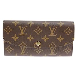 Louis Vuitton-Louis Vuitton Portefeuille Emily Long Wallet-Brown,Pink,Fuschia