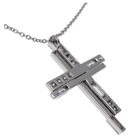 Harry Winston-Harry Winston Traffic Cross Diamond Necklace-Other