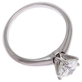 Tiffany & Co-Tiffany 1.02ct Diamond Solitaire Band Ring-Other