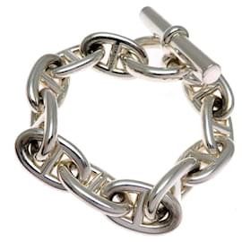 Hermès-Hermes SV925 Chaine d'Ancre TGM Charm Bracelet-Other