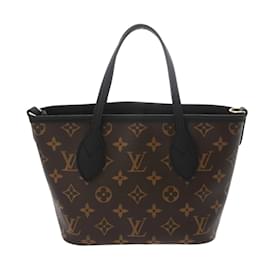Louis Vuitton-Louis Vuitton Monogram Neverfull Inside Out BB Shoulder Bag-Brown