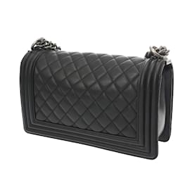 Chanel-Chanel Boy Chanel Chain Shoulder Bag-Black