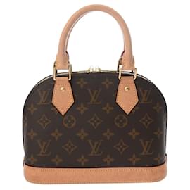 Louis Vuitton-Louis Vuitton Monogram Alma BB Handbag-Brown