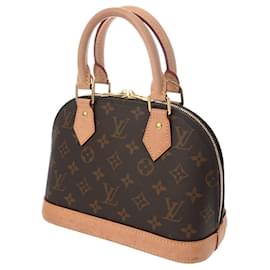 Louis Vuitton-Louis Vuitton Monogram Alma BB Handbag-Brown
