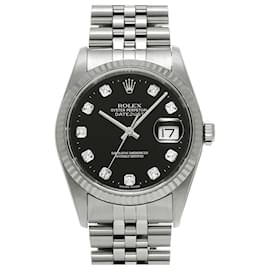 Rolex-Montre pour homme Rolex Datejust 10P Diamant 16234G Série K-Autre