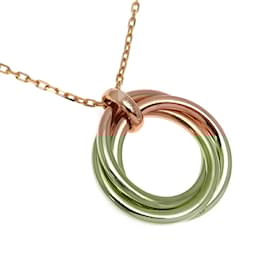 Cartier-Cartier Diamond Trinity Women's Necklace in 18K Pink Gold-Other