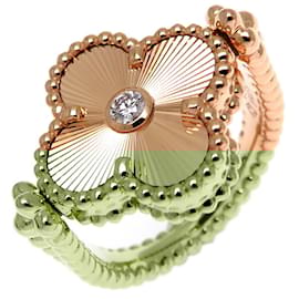 Van Cleef & Arpels-Van Cleef & Arpels Alhambra Reversible Carnelian Ring-Other