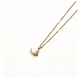 Bulgari-Bvlgari 18K Pink Gold Diva Dream Necklace-Golden