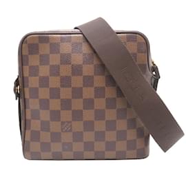 Louis Vuitton-Louis Vuitton Olaf PM Men's Shoulder Bag-Brown