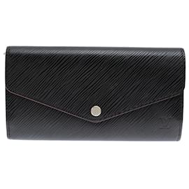 Louis Vuitton-Louis Vuitton Portefeuille Sarah Long Wallet-Black,Pink