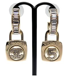 Chanel-Chanel Coco Mark Swing Drop Icon Women's Earrings-Other