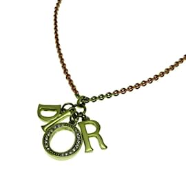 Christian Dior-Christian Dior Rhinestone Necklace-Other