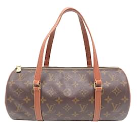 Louis Vuitton-Louis Vuitton Papillon 30 Women's Handbag-Brown