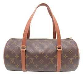 Louis Vuitton-Louis Vuitton Papillon 30 Women's Handbag-Brown