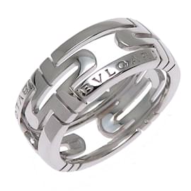 Bulgari-Bvlgari 18K White Gold Band Ring-Other