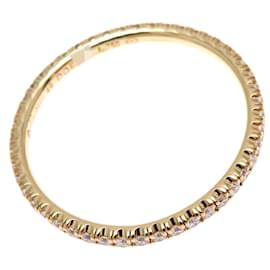 Cartier-Cartier 18K Yellow Gold Diamond Band Ring-Other