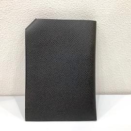 Hermès-Hermes Tarmac PM Passport Case-Black