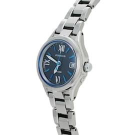 Autre Marque-Casio Oceanus OCW-70J-1AJF Black Ladies Solar Wristwatch-Black,Blue