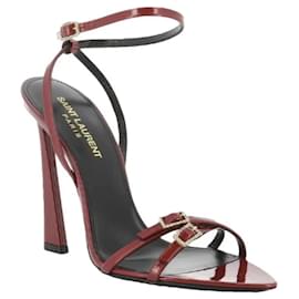 Yves Saint Laurent-Chaussures Sandales à talon Lila 110-Red