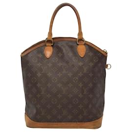 Louis Vuitton-LOUIS VUITTON Monogram Lockit Vertical Hand Bag M40103 LV Auth bs24343-Monogram