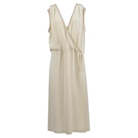 Autre Marque-A.N.G.E.L.O. Vintage Cult White Silk Dress-White