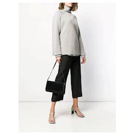 Autre Marque-A.N.G.E.L.O. Vintage Cult Black Python Clutch - 2000s-Black