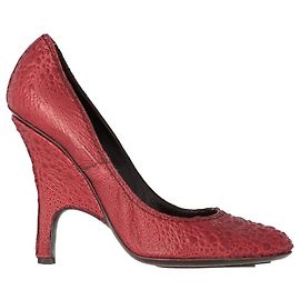 Gianfranco Ferré Red Leather Pumps - 2000s Red