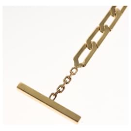 Louis Vuitton-LOUIS VUITTON Bracelet Collier Power Bracelet metal Gold M66091 LV Auth 116066-Golden