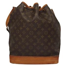 Louis Vuitton-LOUIS VUITTON Monogram Noe Shoulder Bag M42224 LV Auth BD1642-Monogram