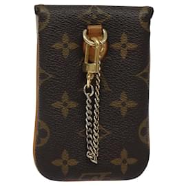 Louis Vuitton-LOUIS VUITTON Monogram EtuiTelephonne MM Cell Phone Case M66546 LV Auth BD1724-Monogram