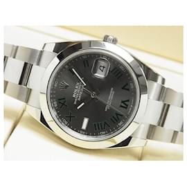 Rolex-ROLEX Datejust 41 Slate Roman Oyster Bracelet 126300 '25 unused Mens-Silvery