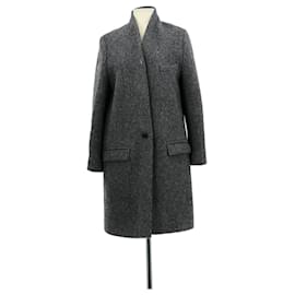 Isabel Marant-Wool coat-Grey