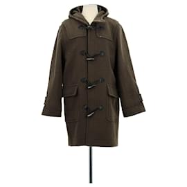 Barbara Bui-Wool duffle coat-Khaki