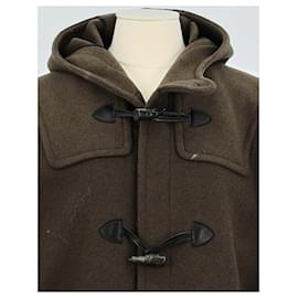 Barbara Bui-Wool duffle coat-Khaki