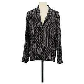 Barbara Bui Brown silk blazer Brown