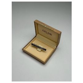 Céline Vintage Celine Paris Tie/money Clamp Silver Silvery