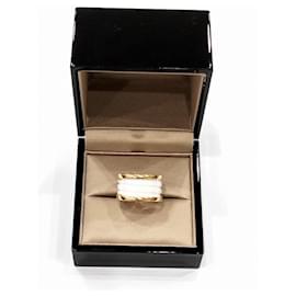 Bulgari-Bvlgari 18K Rose Gold B-Zero1 Band Ring-Golden