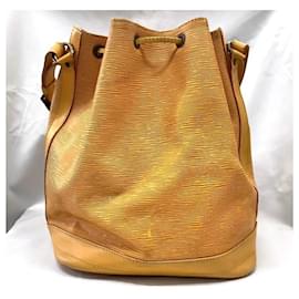 Louis Vuitton-Louis Vuitton Epi Noe Shoulder Bag-Yellow