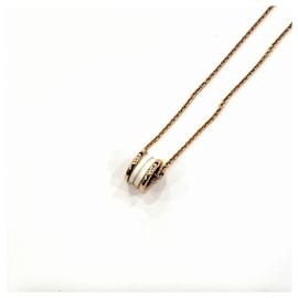 Bulgari-Bvlgari 18K Rose Gold B-ZERO-1 Necklace-Golden