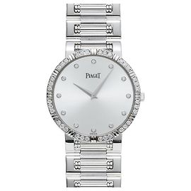 Orologio da polso Piaget Dancer 12P con diamanti Bianco
