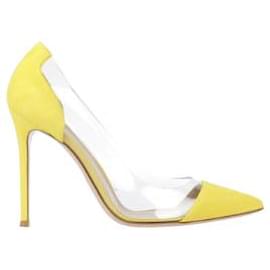 Gianvito Rossi-Chaussures Escarpins Jaunes-Yellow