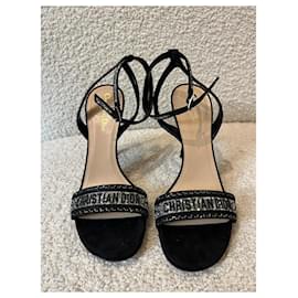 Dior-Chaussures Sandales à Talon Dway-Black