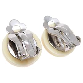 Chanel-Chanel Coco Mark Clover Women's Metal Earrings-Other
