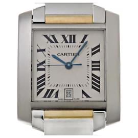Cartier-Cartier Tank Francaise Watch LM Men's W51005Q4-Other
